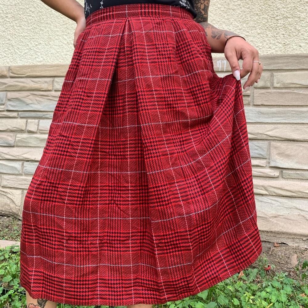 Ankle Length Vintage Skirt